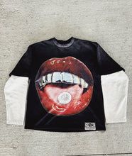 Load image into Gallery viewer, &quot;Smp Black Oversized&quot; Double layer Tee
